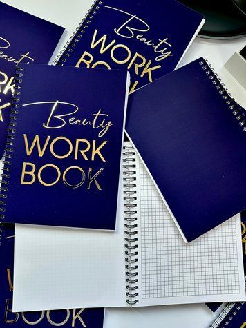 Блокнот Beauty Workbook А5 в клітинку із золотою фольгою 253267 фото