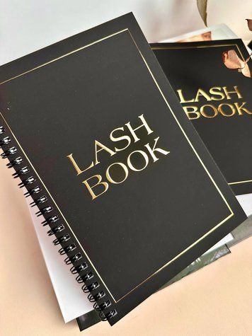 Планер для лешмейкера A5 Lash Book - журнал клієнтів для нарощування вій 253273 фото